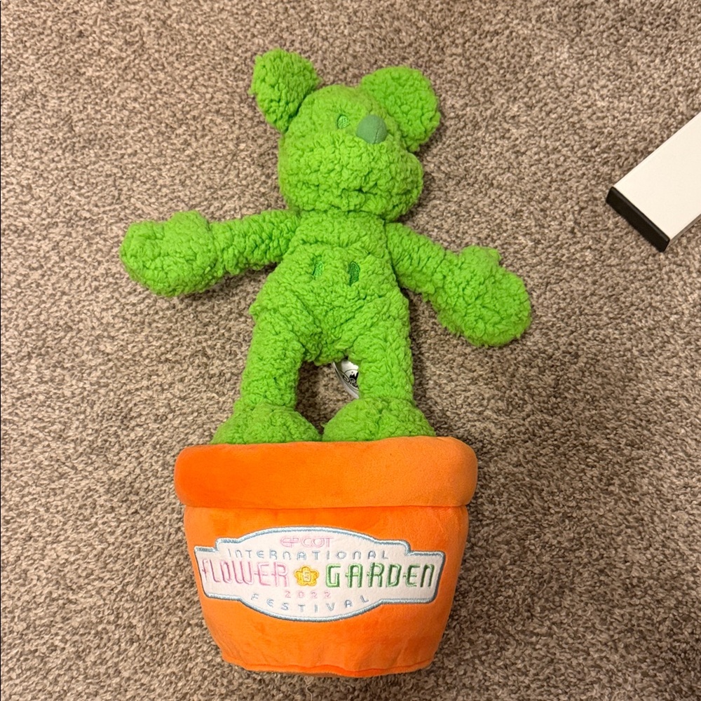 Epcot flower and garden Mickey plush